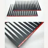 2PCS 3D Charmant Black False Eyelashs Fake Eye Lash Sticker Car Headlight Décoration Funny Decal Fo